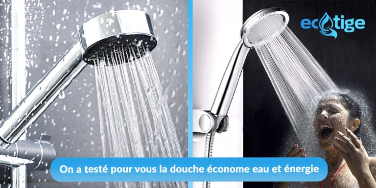 On a testé pour vous la douche économe eau et énergie