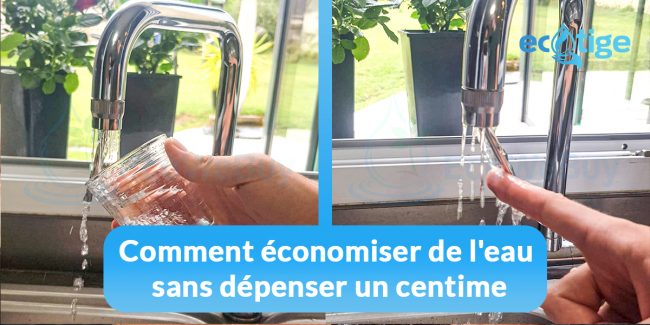 Comment bénéficier d'un économiseur d'eau gratuit pour réduire votre consommation d'eau ?