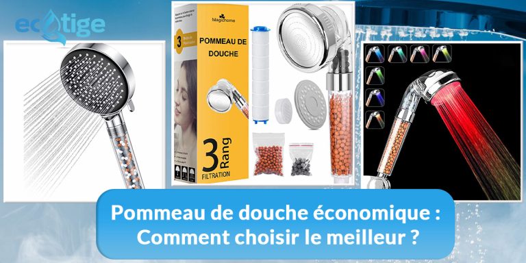 Pommeau de douche économique : Comment choisir le meilleur ?