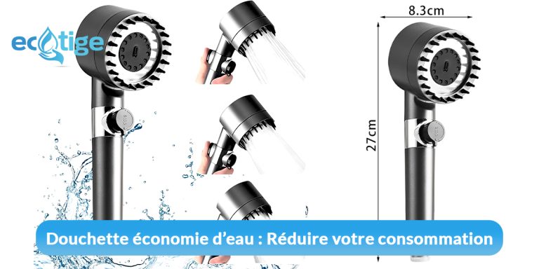 Douchette économie d'eau : Comment réduire votre consommation d'eau sans compromettre votre confort