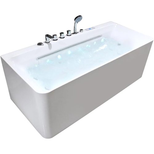 Baignoire semi-îlot : un choix moderne et pratique pour votre salle de bain