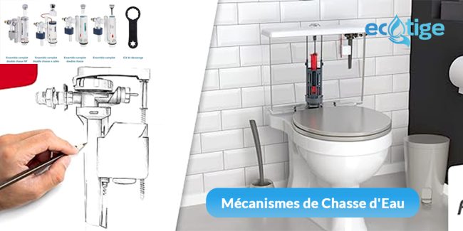 Les différents mécanismes de chasse d'eau pour une meilleure efficacité
