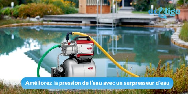 Améliorez la pression de l'eau avec un surpresseur d'eau